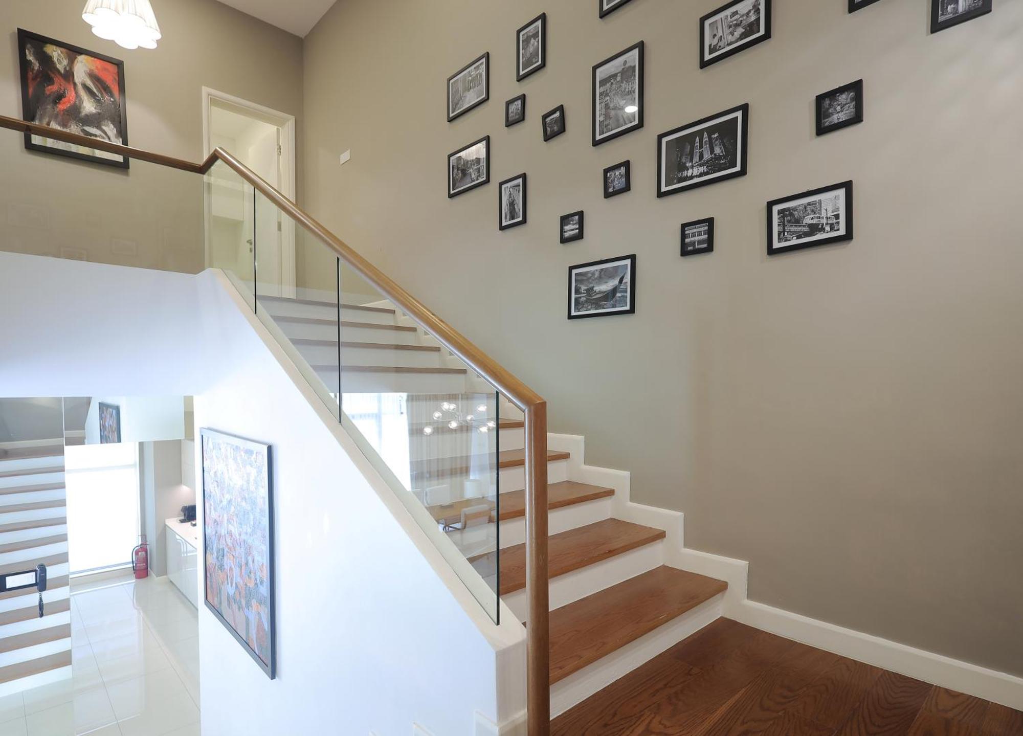 The Riyaz Lavanya Langkawi Pantai Cenang  Bagian luar foto A staircase with a glass balustrade